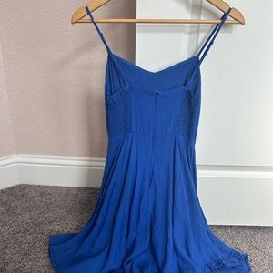 Old Navy Royal Blue Sundress with Smocked Sides